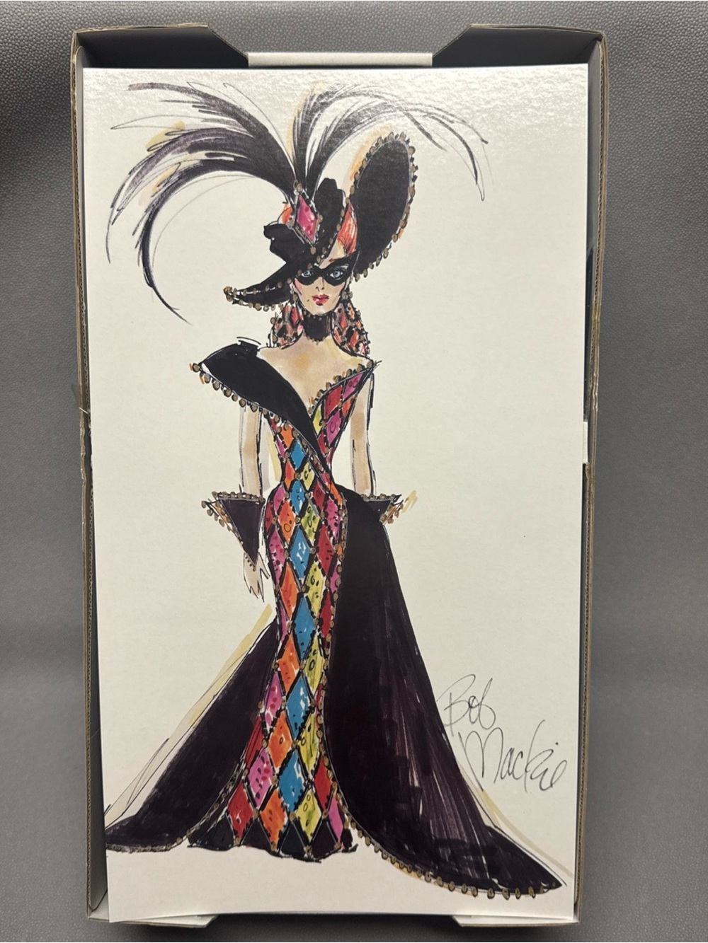 Bob Mackie Masquerade Ball Barbie Doll NRFB 1993 Fashion Designer Collectible